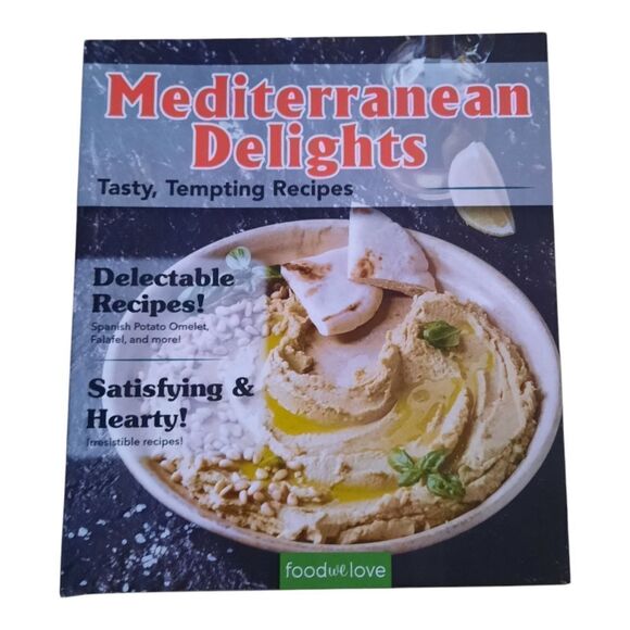 Mediterranean Delights Cookbook - Colorful Recipes - Picture 1 of 4